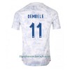 Camiseta de fútbol Francia Ousmane Dembele 11 Segunda Equipación Mundial 2022 - Hombre